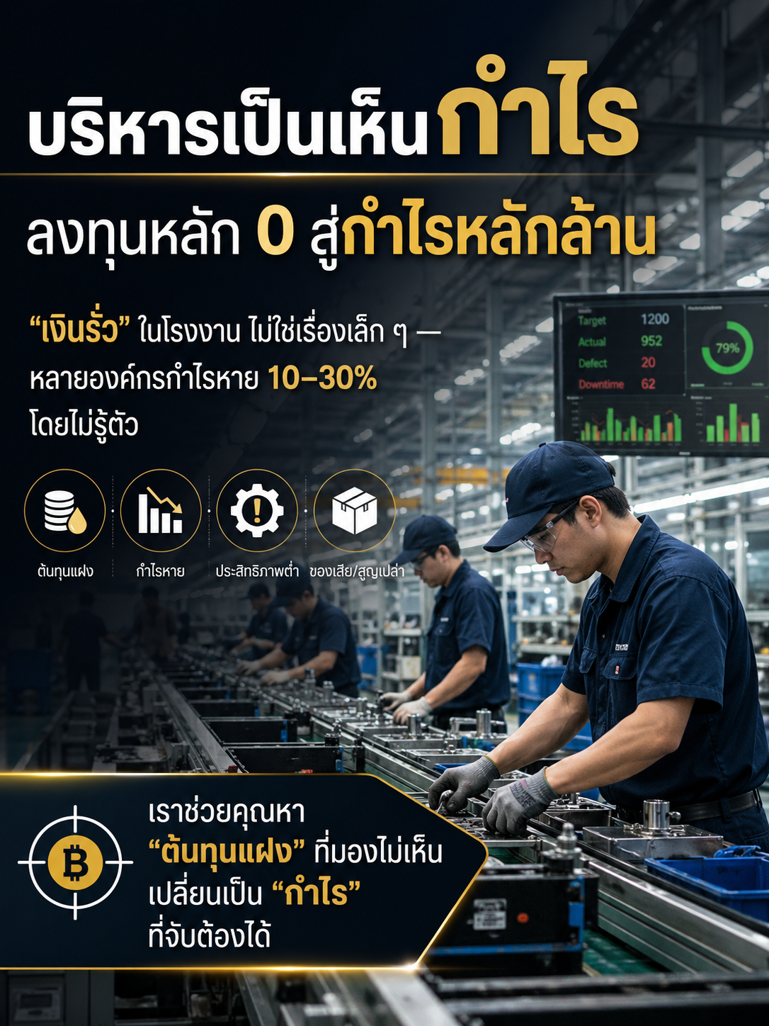 Smart Production for Profitability (ลงทุนหลัก 0 สู่กำไรหลักล้าน)